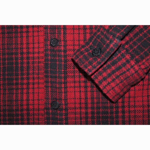 Off-White Wool Jacket Diagonal Stripe Tartan - Picture 4 of 9